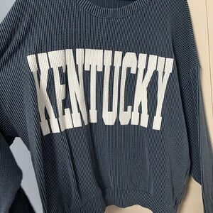 BUCKETLIST Navy Blue Kentucky Sweater